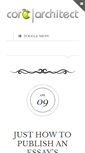 Mobile Screenshot of corearchitect.co.uk